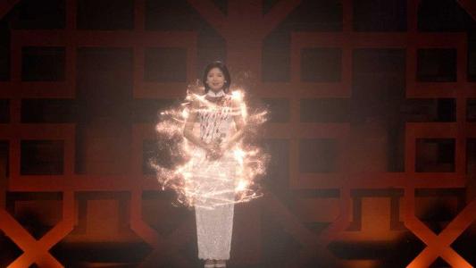 邓丽君、全息投影_互动投影_全息婚礼_全息宴会厅_水幕投影_3dmapping